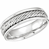 Hand-Woven 6.5mm Komfort Fit Band