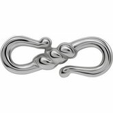 12.50X4.75mm "S" Hook Clasp