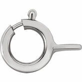 5.0mm Spring Ring with Closed Jump Ring