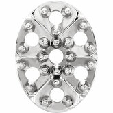 7-Stone Oval Cluster Top