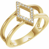 Accented Geometric Ring