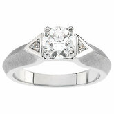 Cathedral Style Engagement Base Ring Mounting