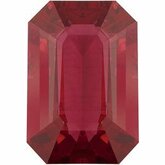 Emerald/Octagon Genuine Ruby (Black Box)