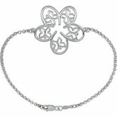 Kvetinový & Butterfly  Design Bracelet alebo Bracelet Trim