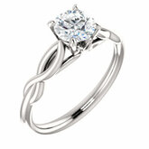 Lab-Grown Diamond Solitaire Engagement Ring