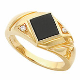 Men's Ring Mounting for Onyx