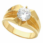 Men's Solitaire Ring Mounting