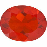 Oval Genuine Mexican Fire Opal