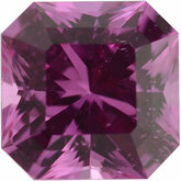 Princess Asscher Genuine Pink Sapphire (Black Box)