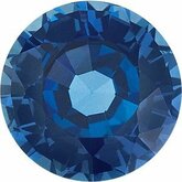 Round Genuine Blue Sapphire (Black Box)