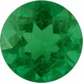 Round Genuine Emerald (Black Box)