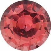 Round Genuine Padparadscha Sapphire (Notable Gems®)
