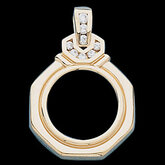 Tab Back Pendant Frame - 16.5mm and 21.4mm Mounting