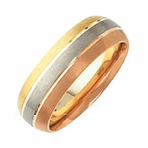 Tri-Color 6mm Band