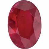 Oval Genuine Ruby