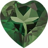 Heart Genuine Green Tourmaline