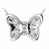 Butterfly Necklace or Center