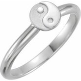Stackable Yin Yang Ring